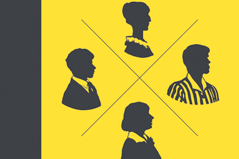 Человека красит галстук