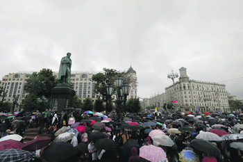 конституция, поправки, плебесцит, оппозиция, протест, флэшмоб