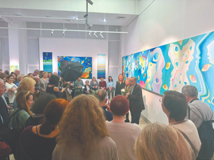 галерея беляево, юбилейная выставка, светлана богатырь, к свету