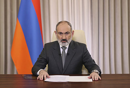 Пашинян обратился с посланием к народу Армении...