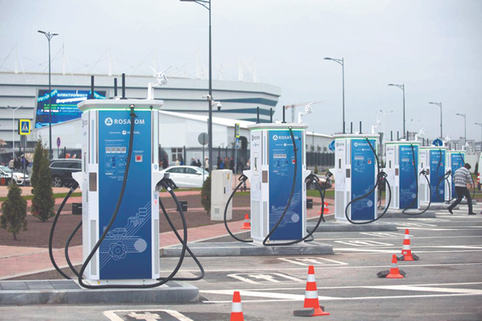 Власти расширят в России сеть зарядных станций для электрокаров