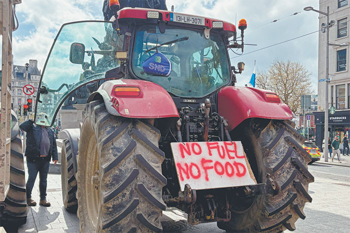 Эхо войны на Ближнем Востоке отозвалось на дорогах Ирландии