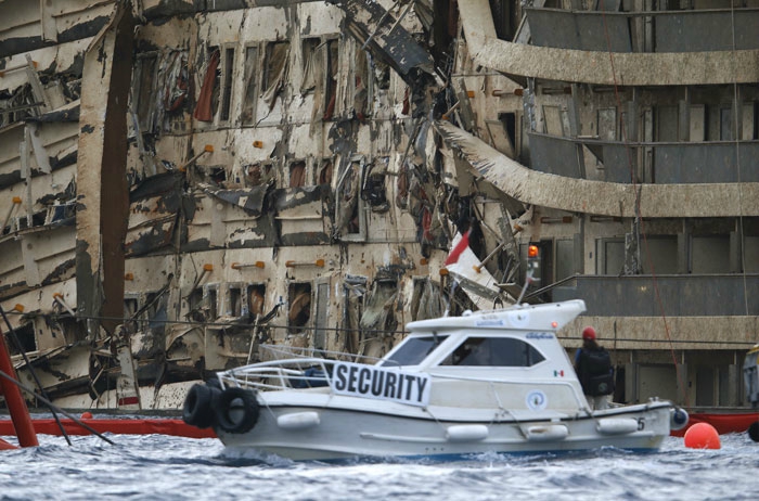 Италия, лайнер, Costa Concordia