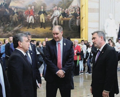 узбекистан, внешняя политика, сша, кокус