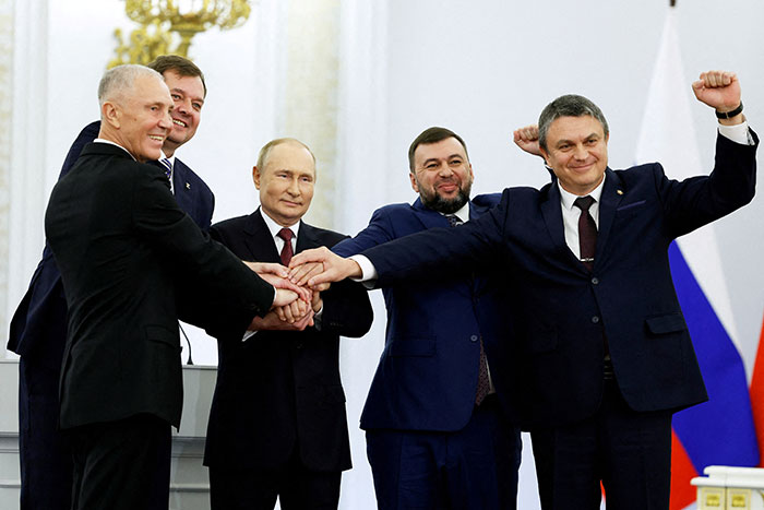 Фото недели. Россия приросла четырьмя новыми территориями