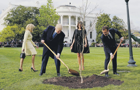 иран, ядерная сделка, сша, трамп, макрон, визит, свпд