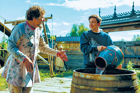 Александр Петров воспитывает Горыныча