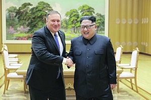 сша, помпео, кндр, ким чен ын, разоружение, ядерный комплекс, модернизация