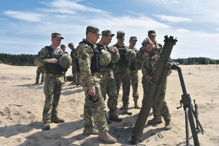 всу, миномет, молот, взрыв, опк, украина