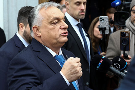 Орбан разделил государства ЕС на сторонников войны и мира...