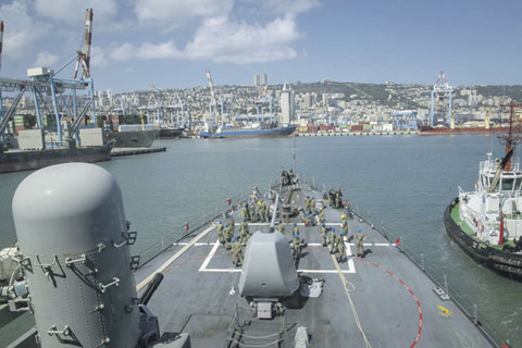 Китай "закрыл" флоту США доступ  к израильским портам