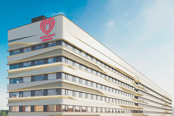 Столичные больницы переодевают в металл