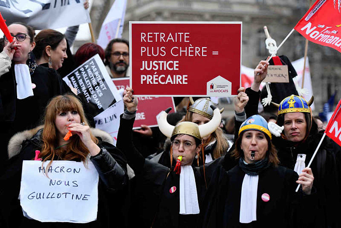 франция, париж, юристы протест