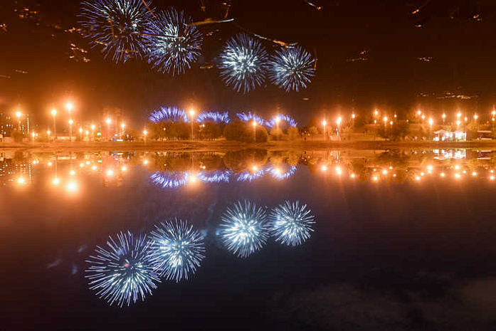 москва, фейерверки, фестиваль, ростех