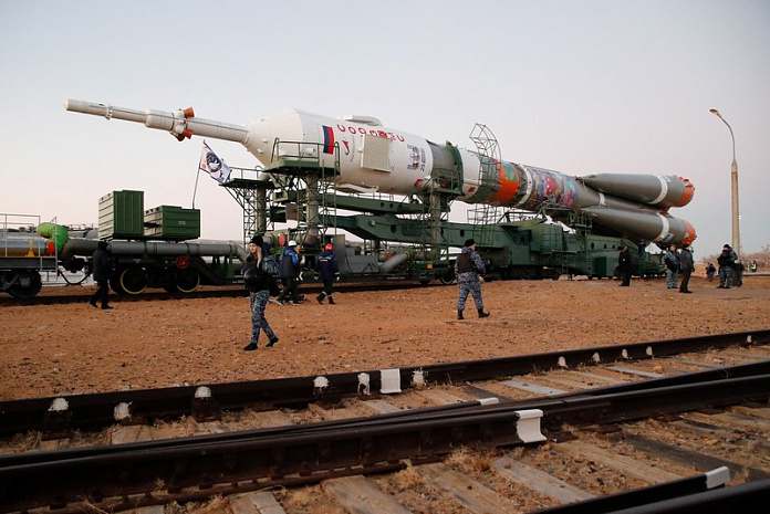 россия, байконур, союз мс 28, запуск