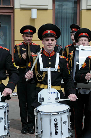 россия, москва, музыка, суворовцы, спасская башня