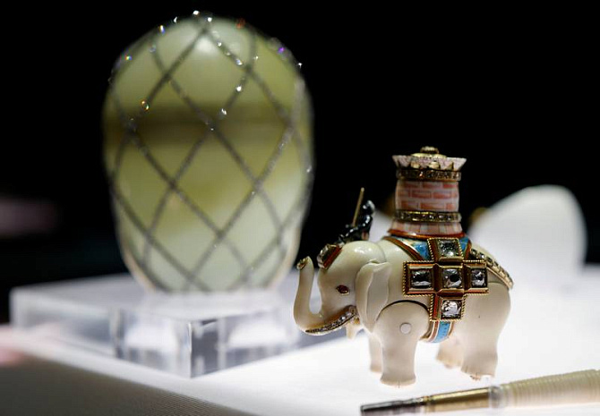 англия, лондон, фаберже, выставка