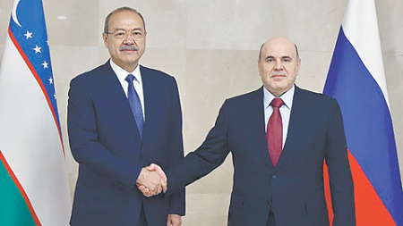 рф, мишустин, узбекистан, арипов, взаимный товарооборот, кооперация, энергетика, газпром, аэс