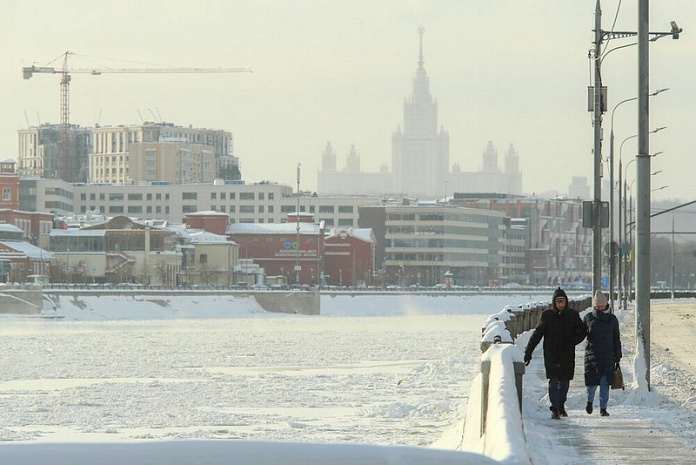 россия, москва, погода, холода