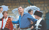 На памятной поляне Машука