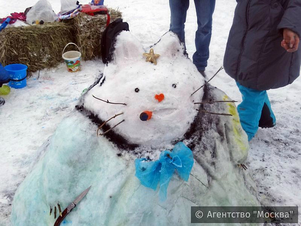 москва, снеговики, конкурс