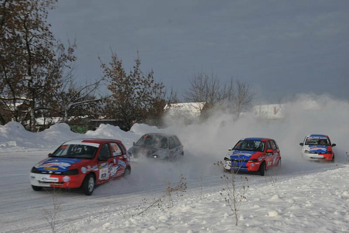 автоспорт, россия, зима, трек, раменское