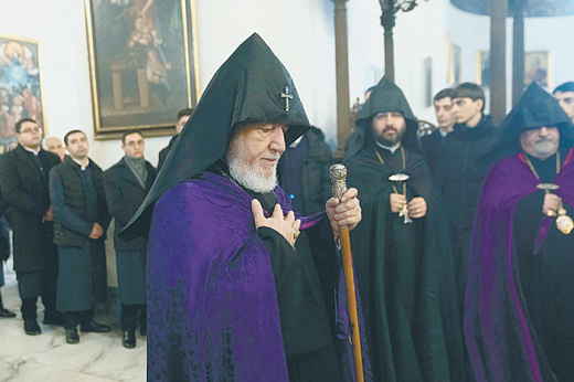 Католикос в блокаде