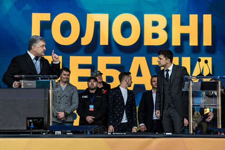 украина, порошенко, зеленский, выборы, дебаты, власть, политика, донбасс, крым