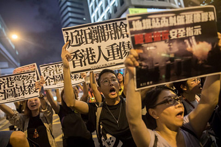 китай, сша, гонконг, протесты, экономика, санкции, пошлины