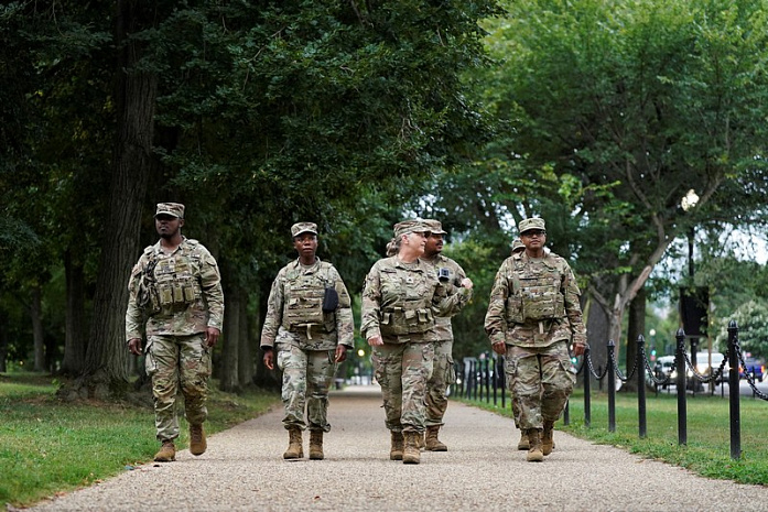 сша, национальная гвардия, вашингтон, округ колумбия, патрулирование
