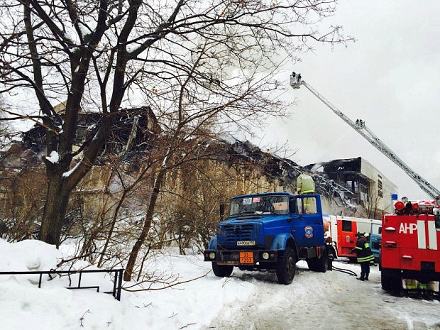 москва, пожар, библиотека