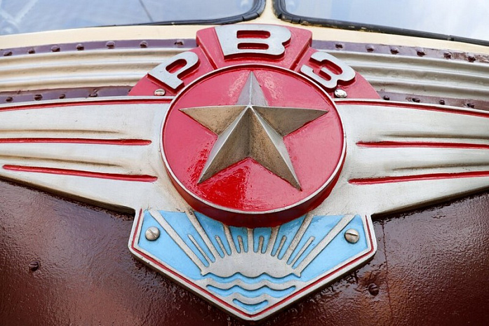 россия, москва, день городского транспорта, трамваи, парад