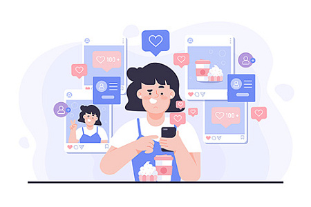 социальные сети, общемировой общественный строй, персоналиат, блогеры, искусственный интеллект