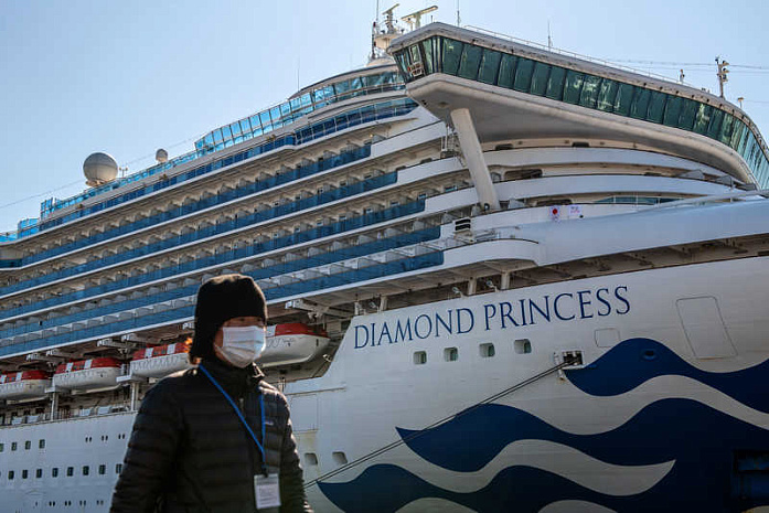 коронавирус, зараженные, япония, diamond princess