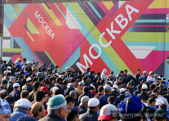 москва, мечеть, курбан-байрам