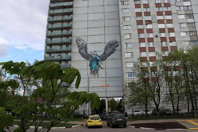 коронавирус, врач, медсестра, граффити