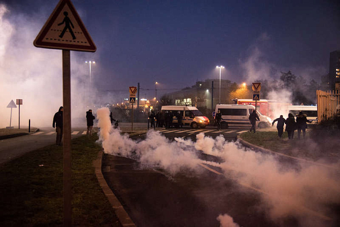 париж, франция, протесты