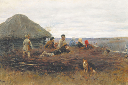 некрасов, григорович, крестьяне, дети, быт