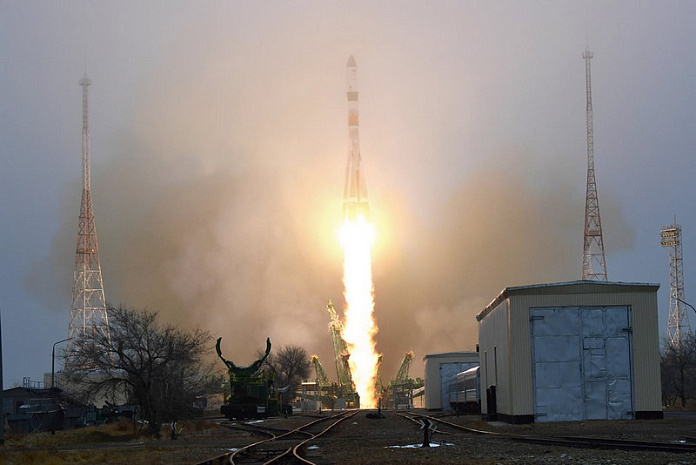 россия, космос, союз, прогресс, байконур, запуск