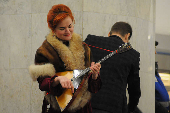 москва, метро, музыканты, концерт, день студента