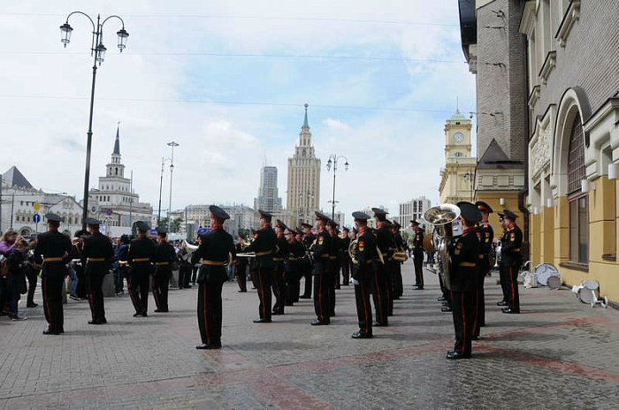 россия, москва, музыка, суворовцы, спасская башня