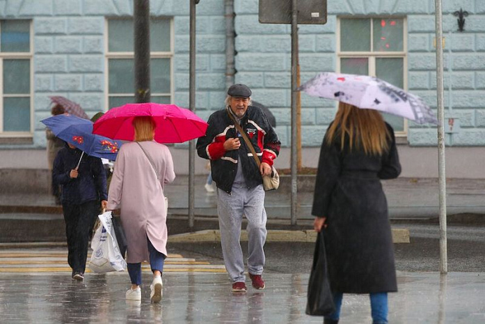 москва, осадки, зонты