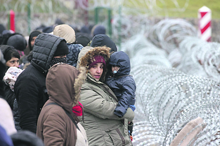 мигрантский кризис, граница, польша, белоруссия, ес, санкции