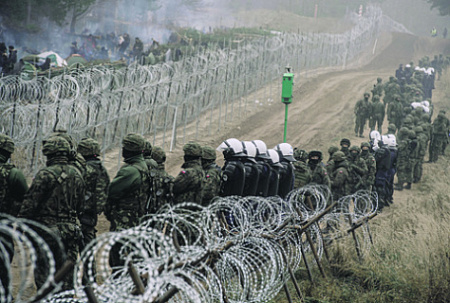 мигрантский кризис, граница, польша, белоруссия