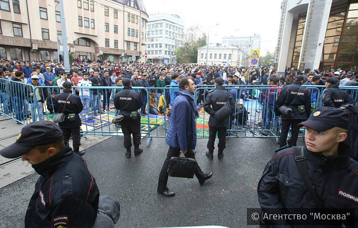 москва, мечеть, курбан-байрам