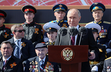 президент, путин, парад победы, геополитические интересы, снг, идейная конфронтация, запад, история, переписывание