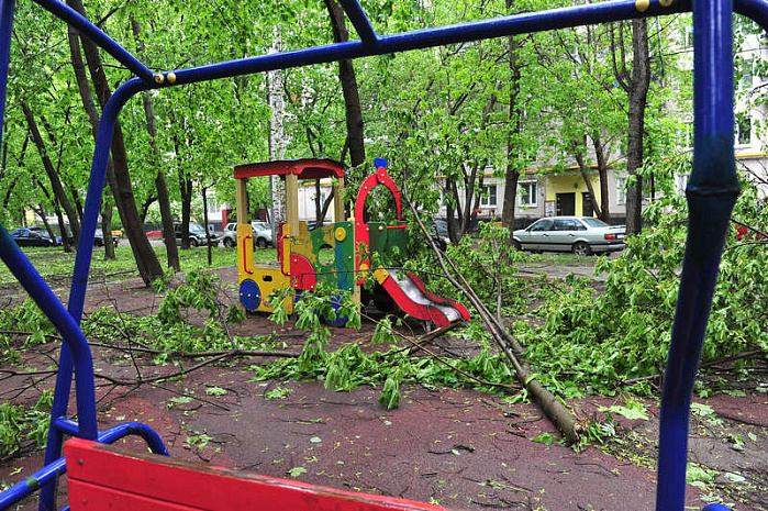 москва, стихия, ураган