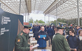 Военные вузы России устроили выставку для абитуриентов на Поклонной горе