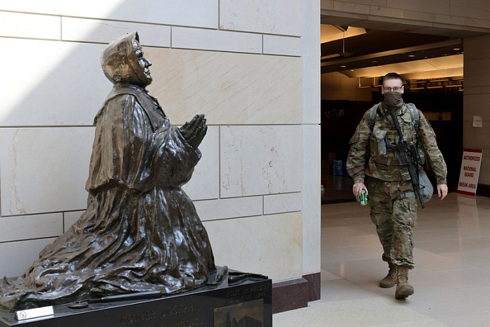 сша, капитолий, бещопастность, национальная гвардия