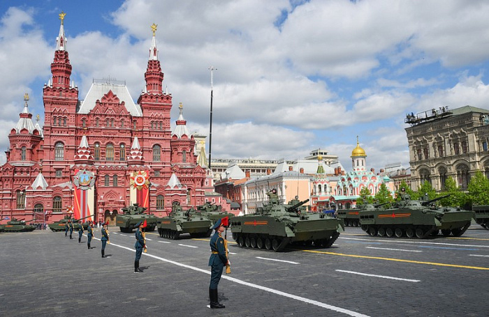 россия, красная площадь, парад, победа, юбилей